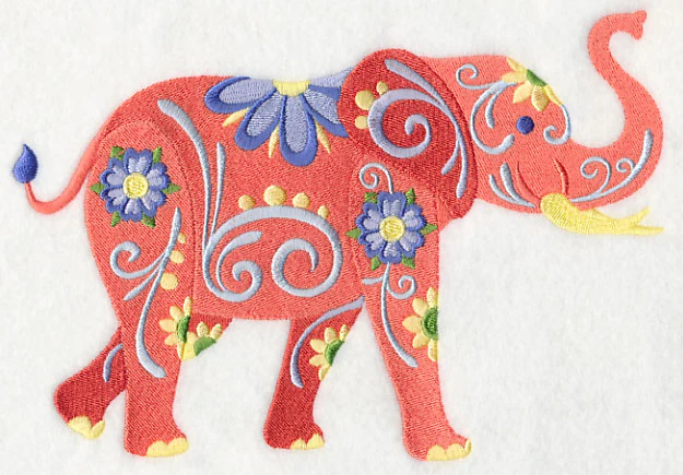 Flower Power Elephant - Image 4
