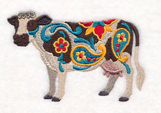 Flower Power Holstein Cow - Image 3