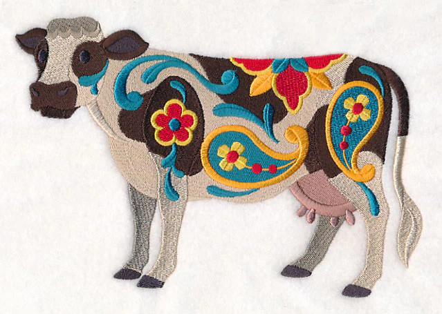 Flower Power Holstein Cow - Image 4