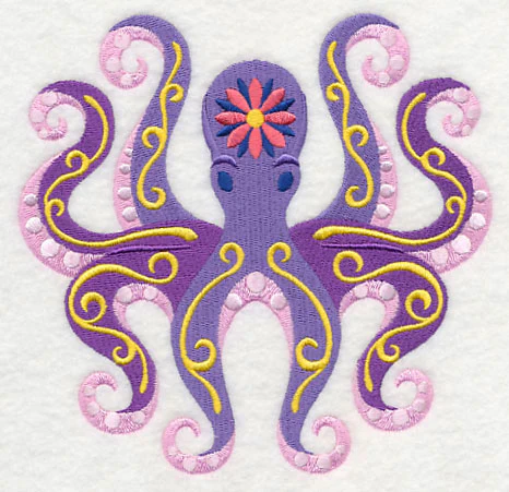 Flower Power Octopus - Image 4