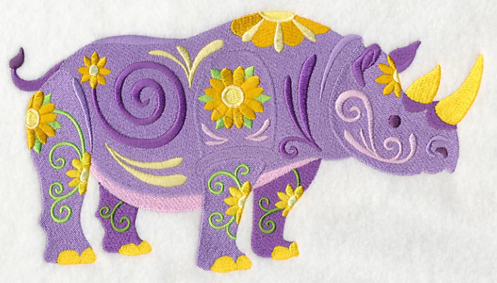 Flower Power Rhino - Image 4