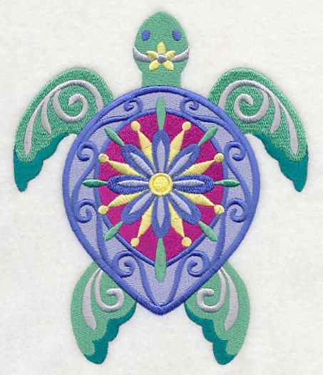 Flower Power Sea Turtle - Image 4