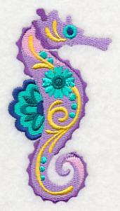 Flower Power Seahorse - Image 3