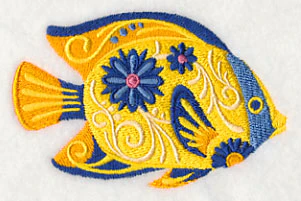 Flower Power Tropical Fish - Image 3