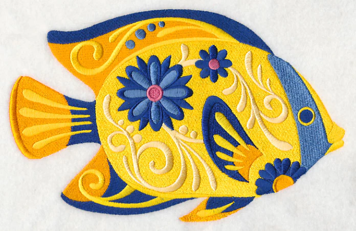 Flower Power Tropical Fish - Image 4