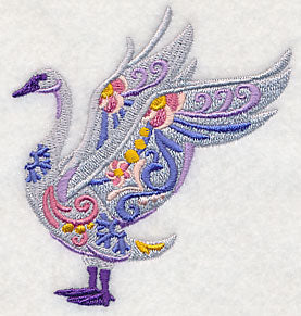 Flower Power Trumpeter Swan - Image 3
