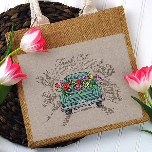 Flower Shop Retro Truck Medley - Image 8