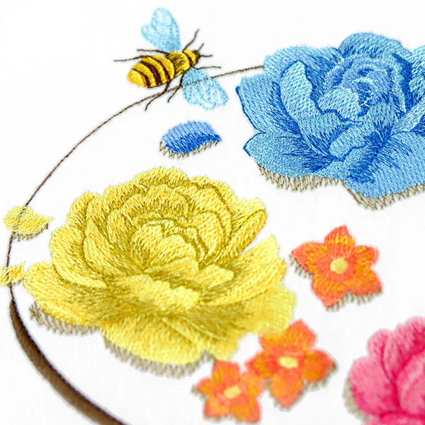 Flowers & Bees Painter's Palette - Image 8