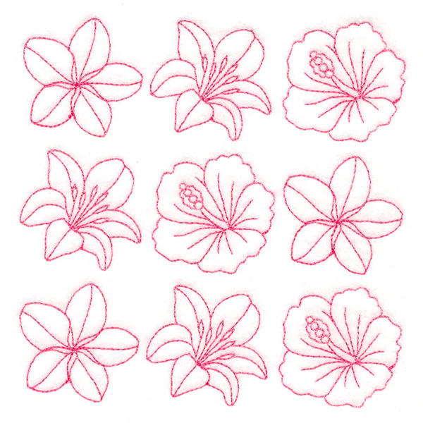 Flowers in Paradise Quilting (Double Run) - Image 7