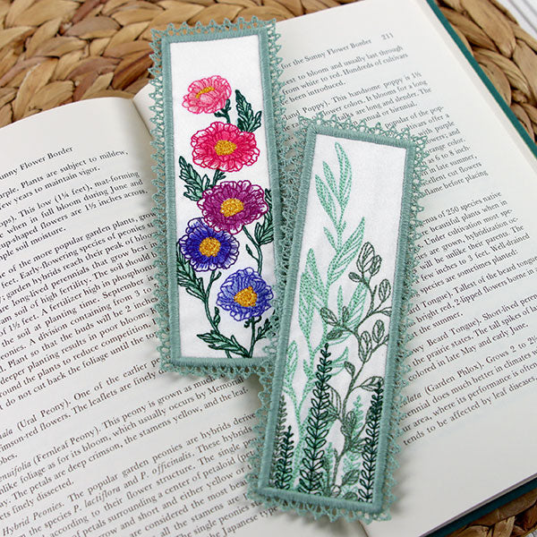 Flowers in Spring Bookmark (In-the-Hoop) - Image 2