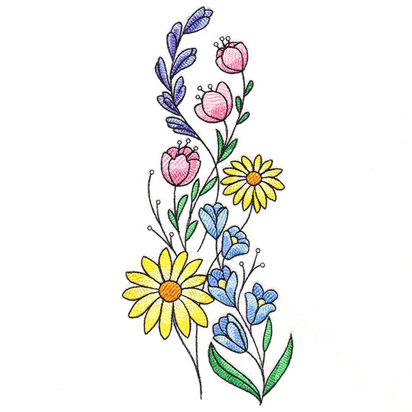 Flowers in Spring Bouquet - Image 3
