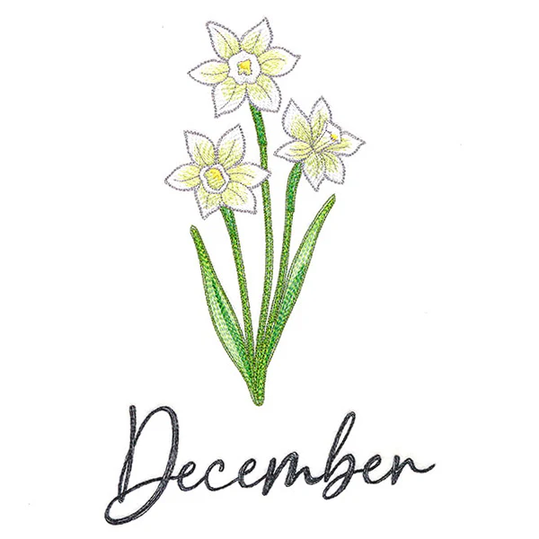 Flowers of the Year - December - Image 2