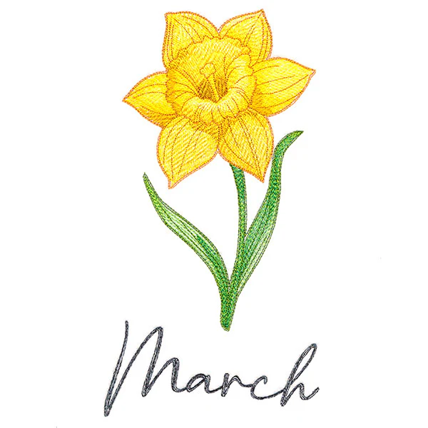 Flowers of the Year - March - Image 3