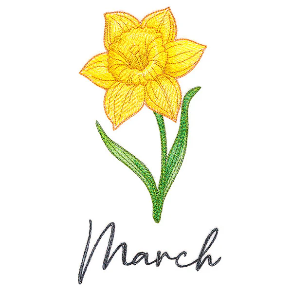 Flowers of the Year - March - Image 7