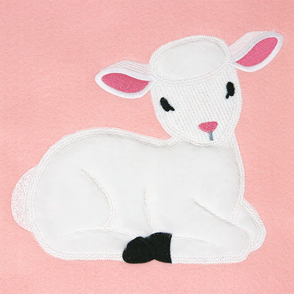 Fluffy Lamb (Applique) - Image 4
