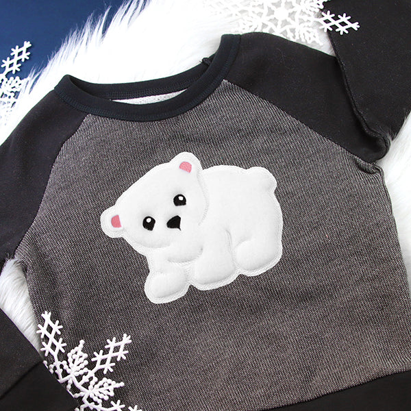 Fluffy Polar Bear (Applique) - Image 12