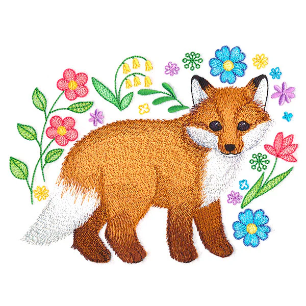 Fluffy Woodland Fox - Image 3