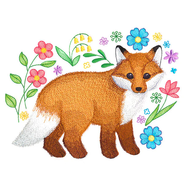 Fluffy Woodland Fox - Image 4