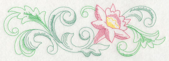 Flutter and Flourish Border (Vintage) - Image 2