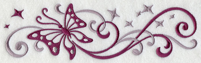 Fluttering Filigree Border