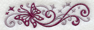 Fluttering Filigree Border - Image 3