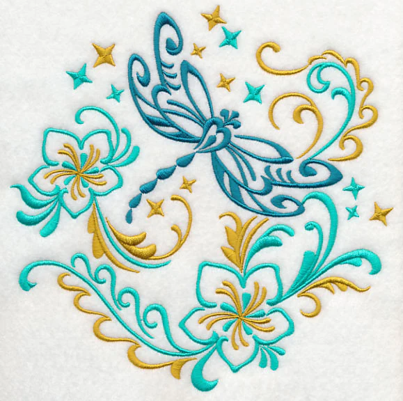 Fluttering Filigree Dragonfly 1 - Image 5