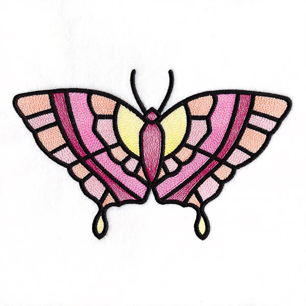Fluttering Gems Stained Glass Butterfly 1 - Image 3