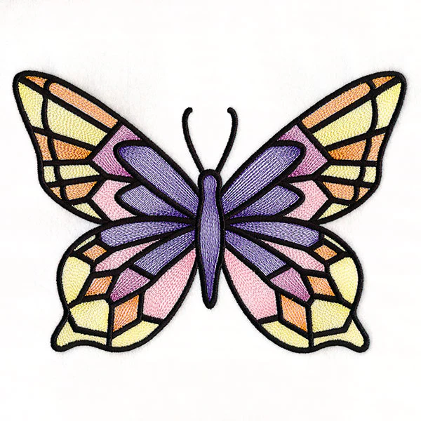 Fluttering Gems Stained Glass Butterfly 3 - Image 11