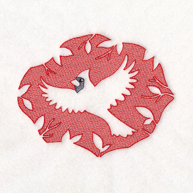 Flying Cardinal (Embossed) - Image 5