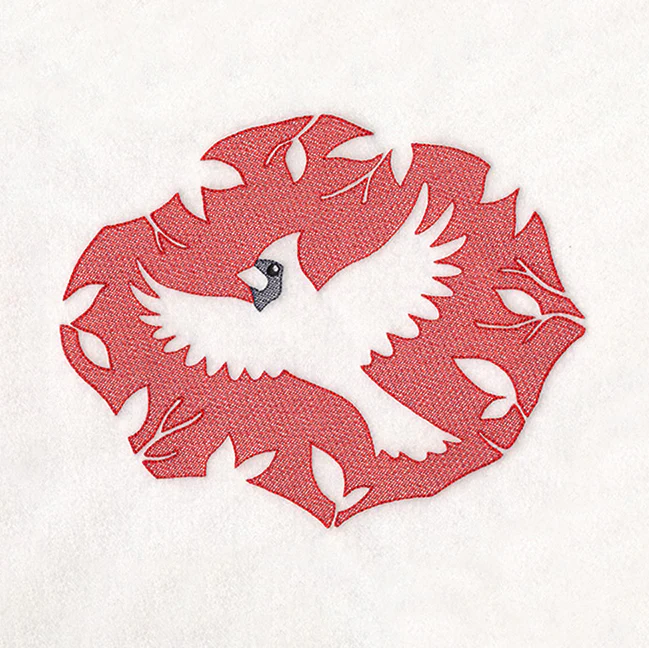 Flying Cardinal (Embossed) - Image 8