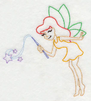 Flying Fairy 3 (Vintage) - Image 3