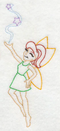 Flying Fairy 5 (Vintage) - Image 3