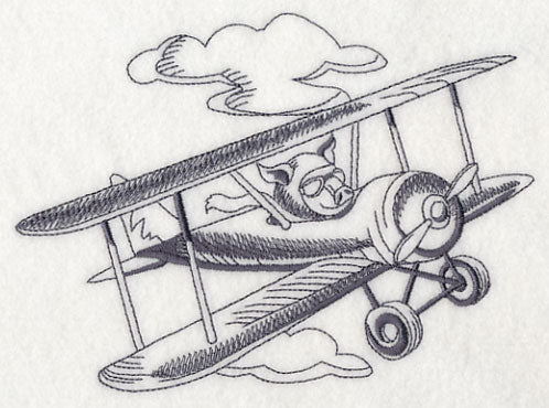 Flying Pigs and Plane 3 - Image 3
