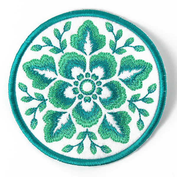 Folk Botanicals Coaster 2 (In-the-Hoop) - Image 10