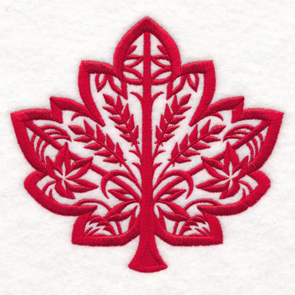 Folk Cut Maple Leaf - Image 2