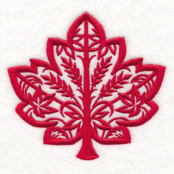 Folk Cut Maple Leaf - Image 3