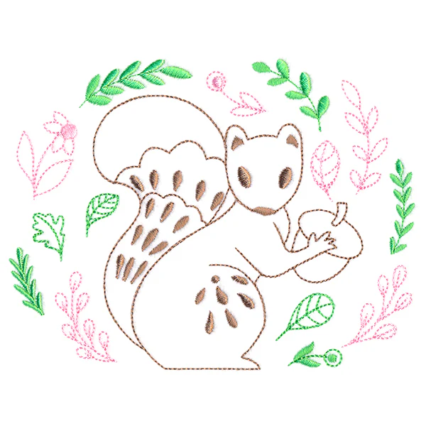 Folk Squirrel - Image 3