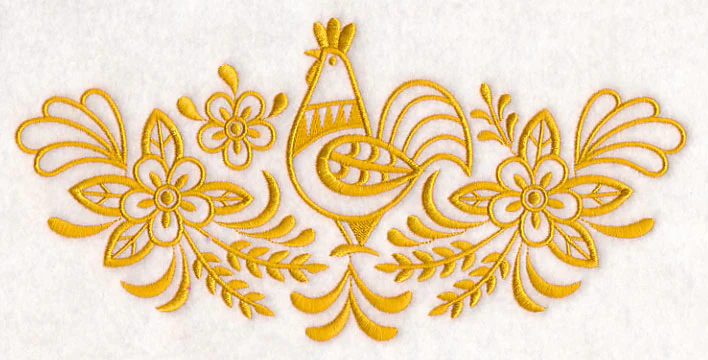 Folksy Chicken Border - Image 2