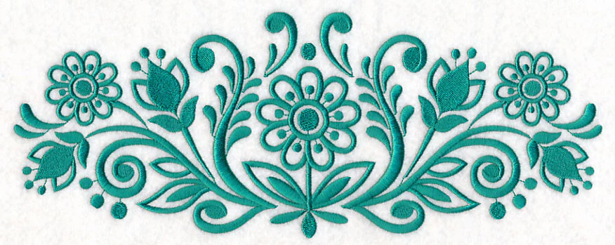 Folksy Garden Border