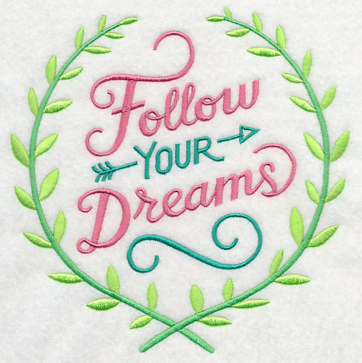 Follow Your Dreams Wreath - Image 2