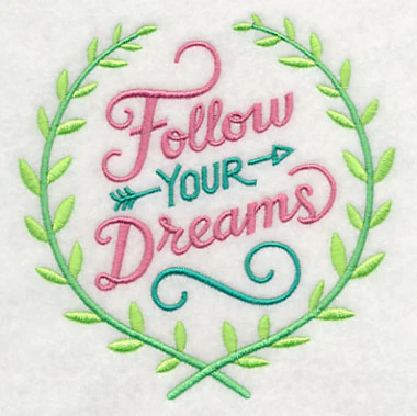 Follow Your Dreams Wreath - Image 4