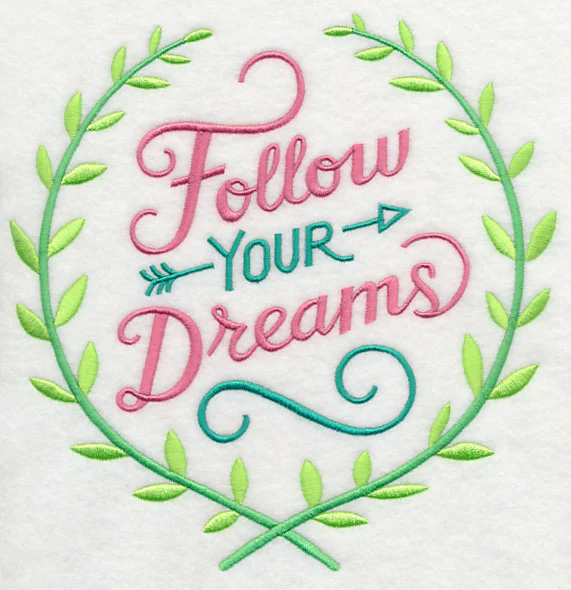 Follow Your Dreams Wreath - Image 6