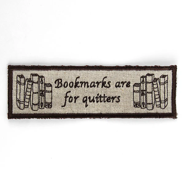 For Quitters Bookmarks (In-the-Hoop) - Image 2