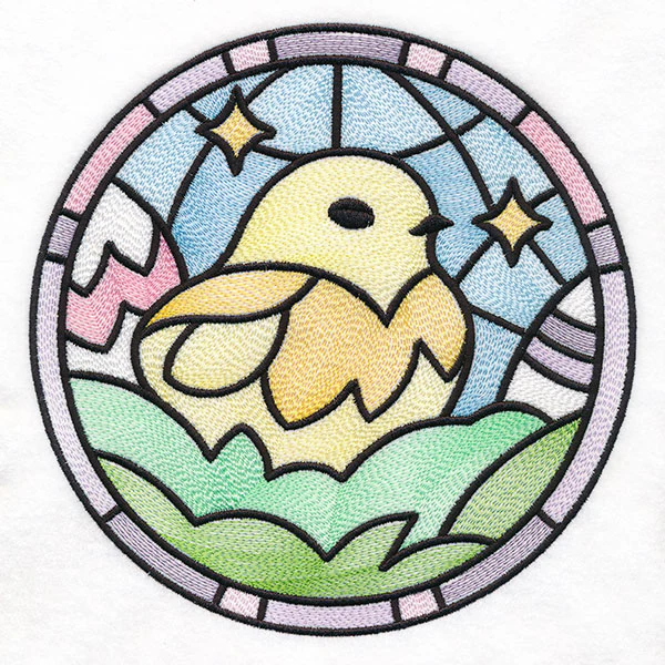 For the Love of Easter Stained Glass - Chick - Image 4