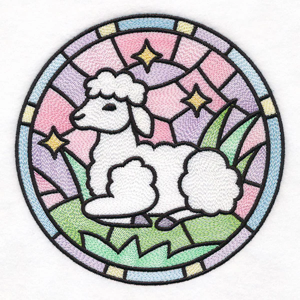 For the Love of Easter Stained Glass - Lamb - Image 7