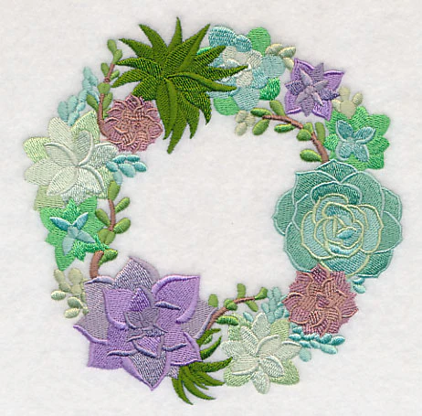 For the Love of Succulents Wreath - Image 3