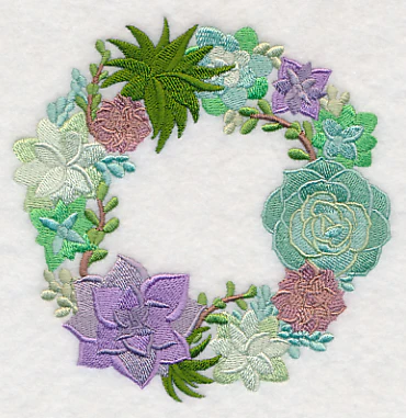 For the Love of Succulents Wreath - Image 4