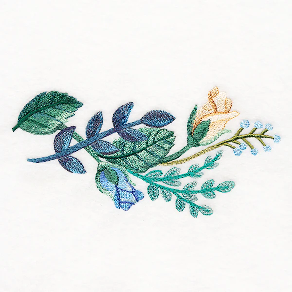 Forest Blooms Border in Watercolor - Image 4