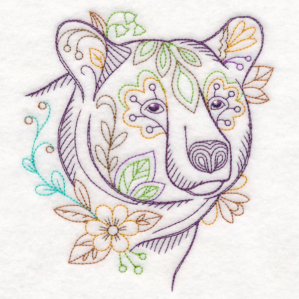 Forest Flower Bear (Vintage) - Image 3
