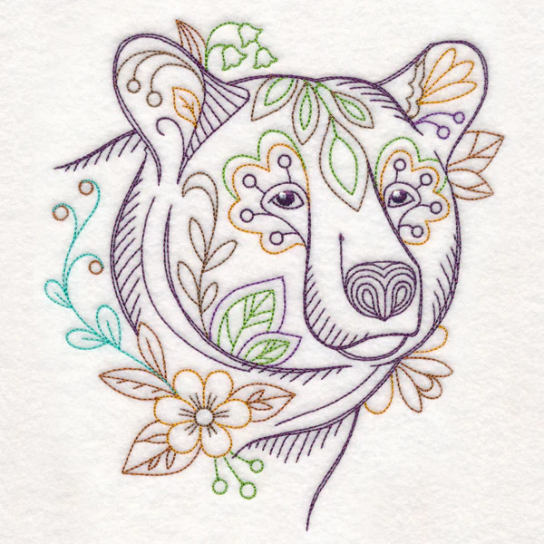 Forest Flower Bear (Vintage) - Image 4